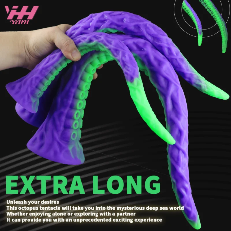 Extra Long Butt Plug Animal Dildo Tentacle Dildos Anal Plug Vagina Masturbator For Women Anal Penetration Stimulator Adult Toys