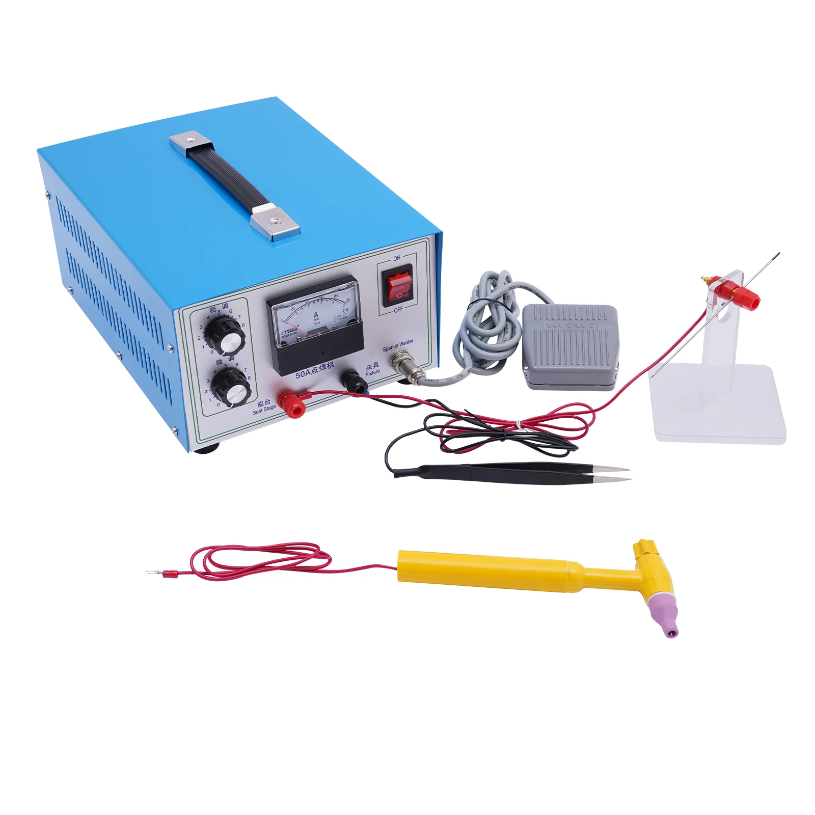 Jewelry Welding Machine Portable Jewelry Tool for Gold Silver Platinum 500W 50A