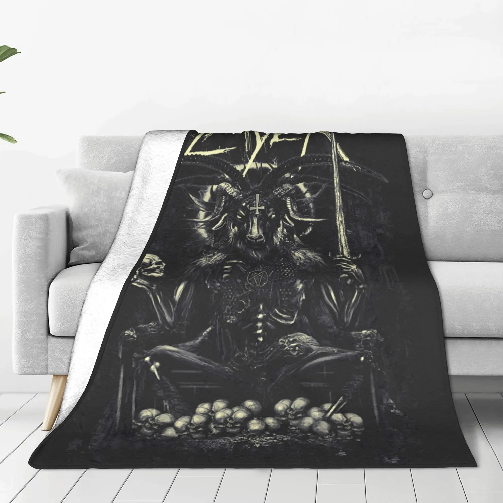 1PC Home Slayer Reign in Goat Blanket Throw Blanket  Novelty Warm Blanket All Season Gift