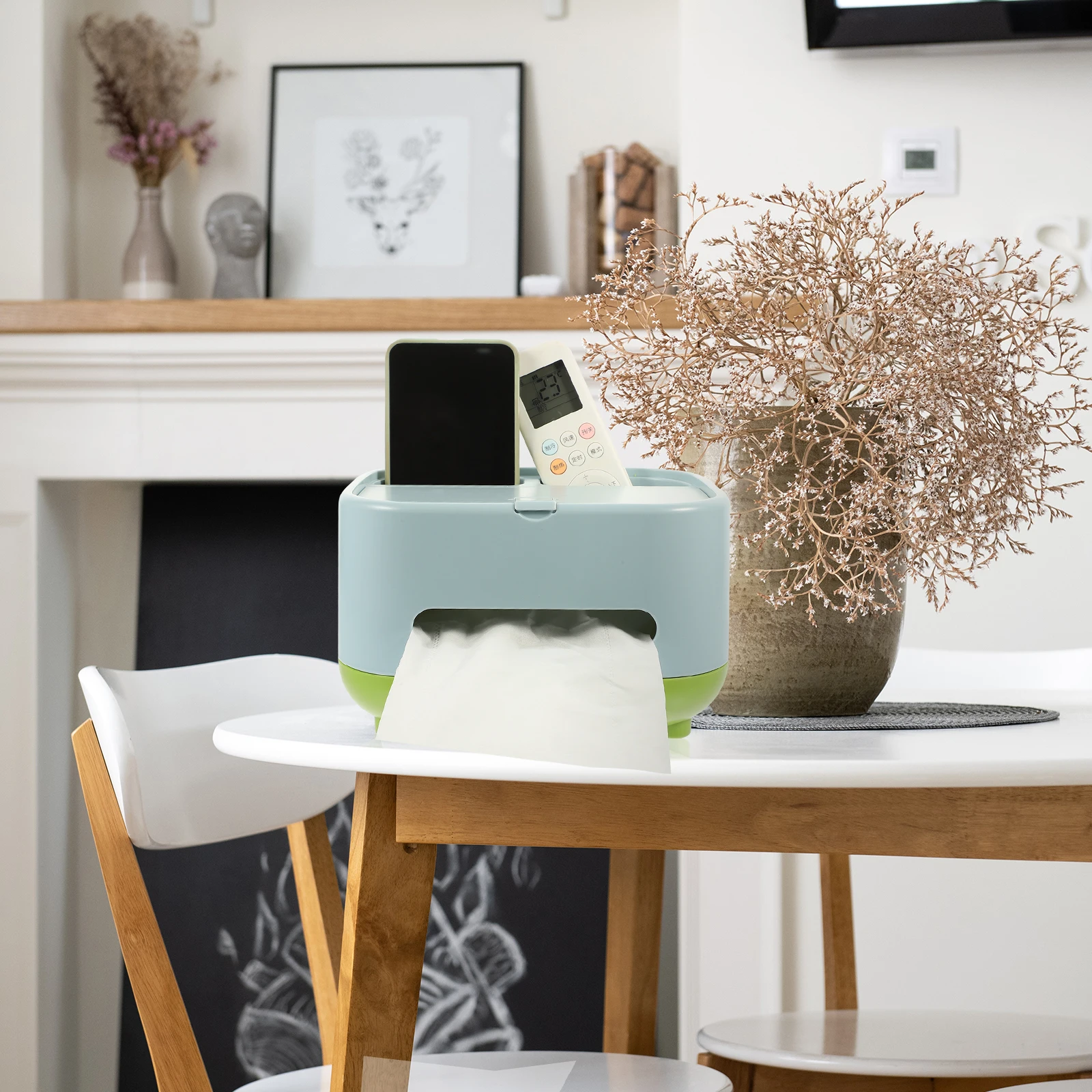 

Multifunctional Tissue Box Napkin Holder Smooth Storage Container Bedroom ganizer Lightweight Small Easy Carry Desk