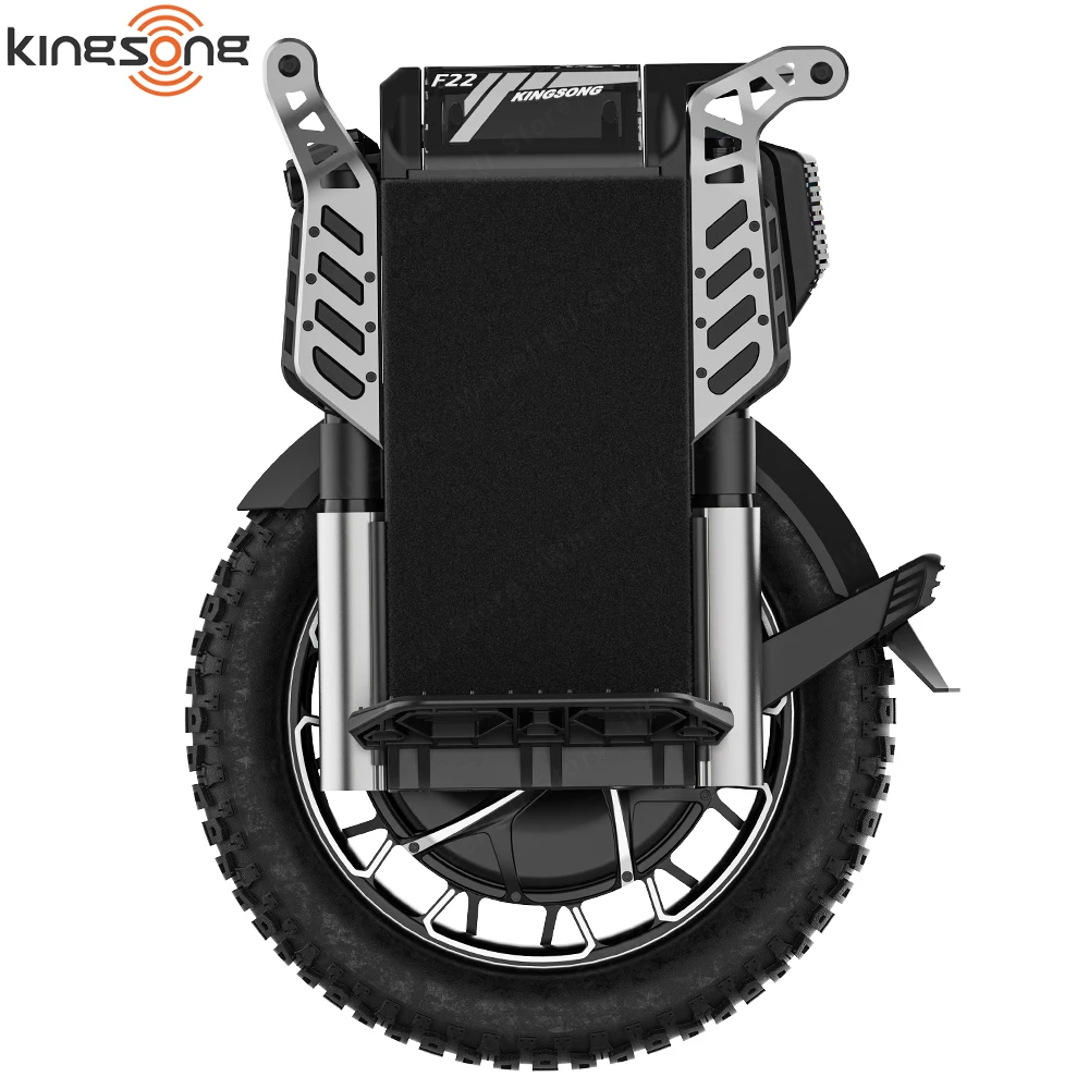 Newest KingSong F22 Pro 176V 3108Wh 50S Battery 5500W Motor 130+ km/h Idle Speed 100mm Travel Suspension 2.75-14 Tire Unicycle