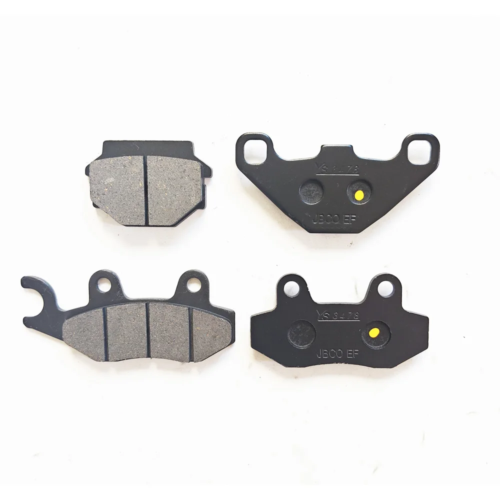 Motorcycle Front Rear Brake Pads For ZongShen Cyclone RA2 SR250-12A ABS