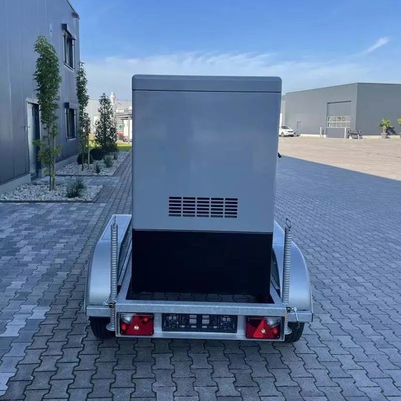 20kw 20kva Trailer diesel Generator Set Prices Super Silent