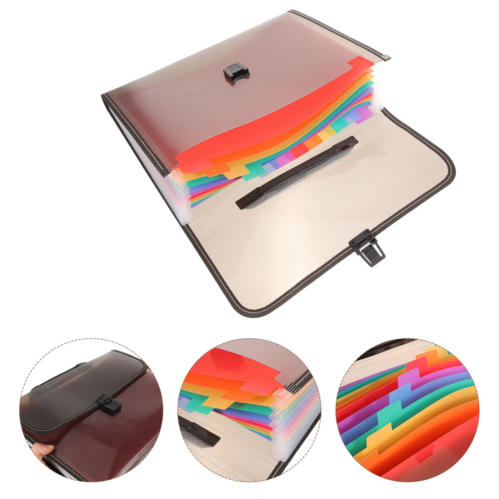 

Папка-органайзер для файлов формата А4, портативный держатель для документов, расширяемая многокарманная папка-гармошка для файлов для документов, квитанций