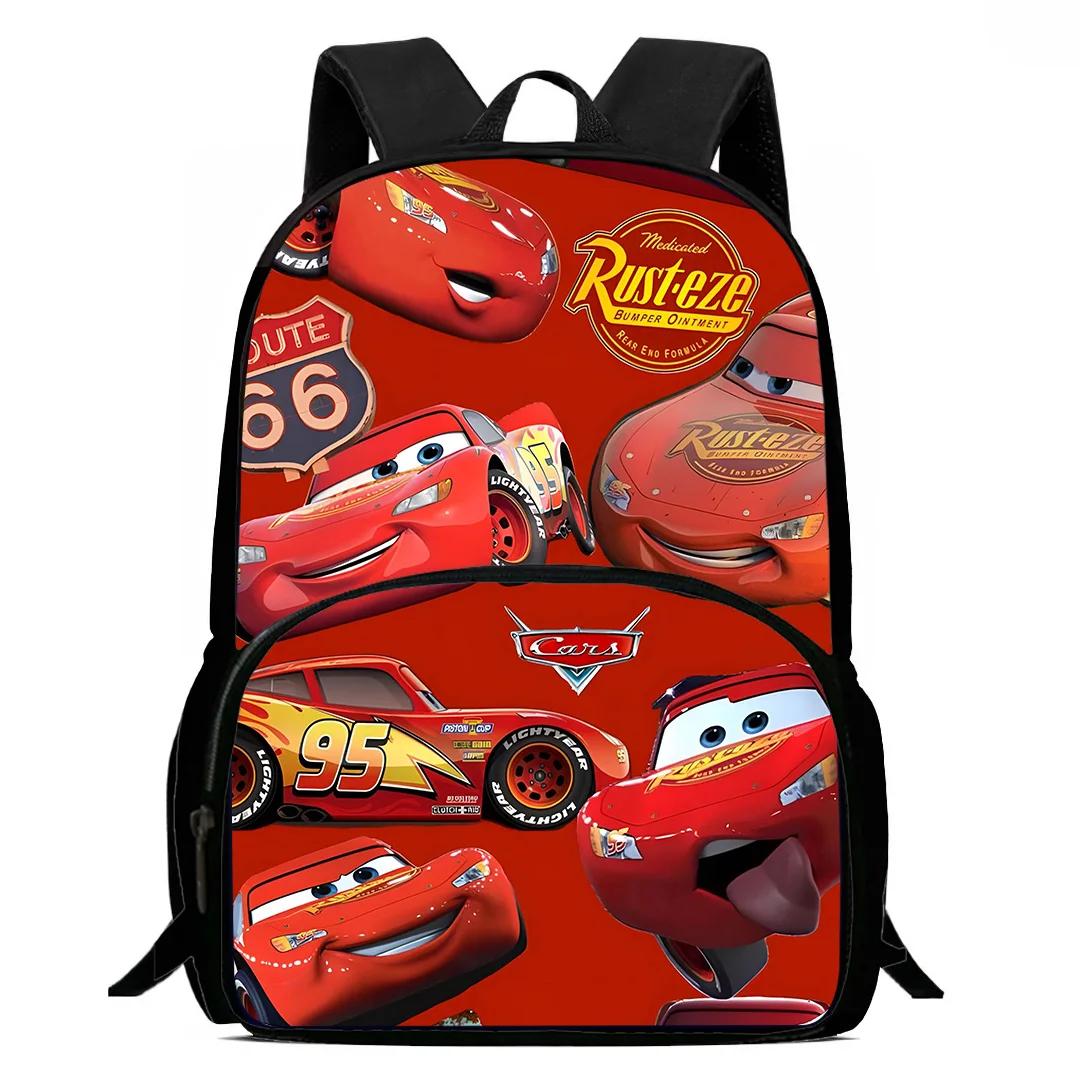 Mochila escolar de gran capacidad para niños y niñas, regalo de cumpleaños para estudiantes, carreras, McQueens, Camping, duradera