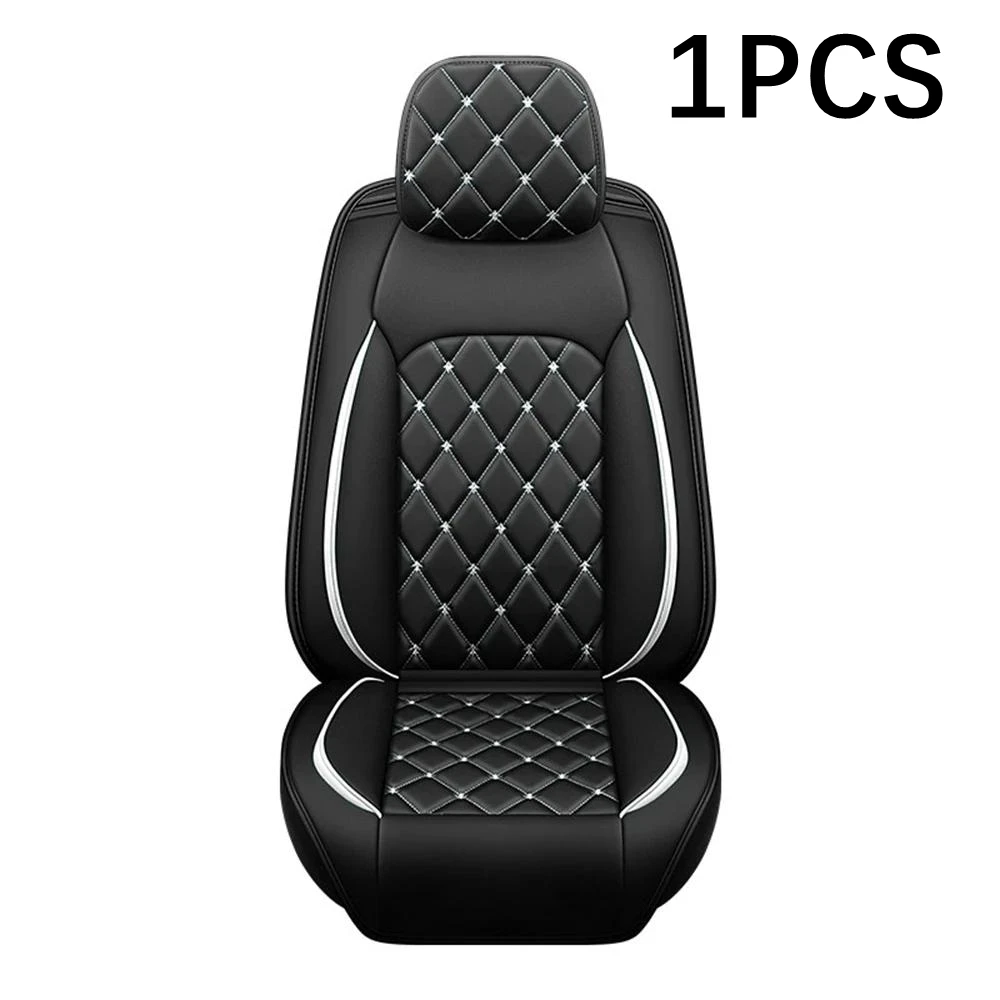 Leather Car Seat Covers for Nissan Juke X-Trail Leaf Qashqai J10 J11 Tiida T32 Navara D22 Np300 Versa Dualis Kicks Livina Murano image 3