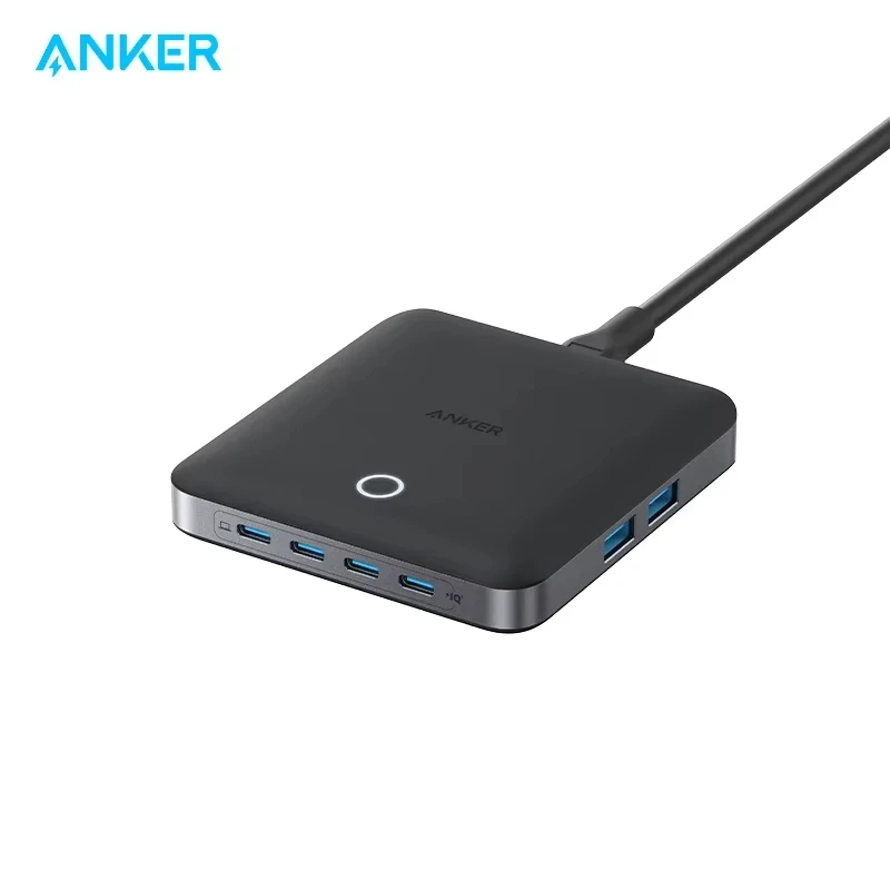 Anker GaN Desktop Charging Dock 130W High-Power 6-in-1 Charger A215