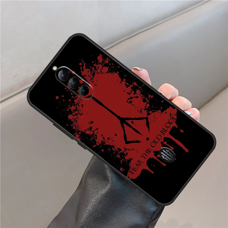 حافظة رونية من Bloodborne لهاتف ZTE Nubia Red Magic 8S 9S 7 6S 7S Pro 6R RedMagic 10 Air 10S 8 9 10 Pro Plus #5