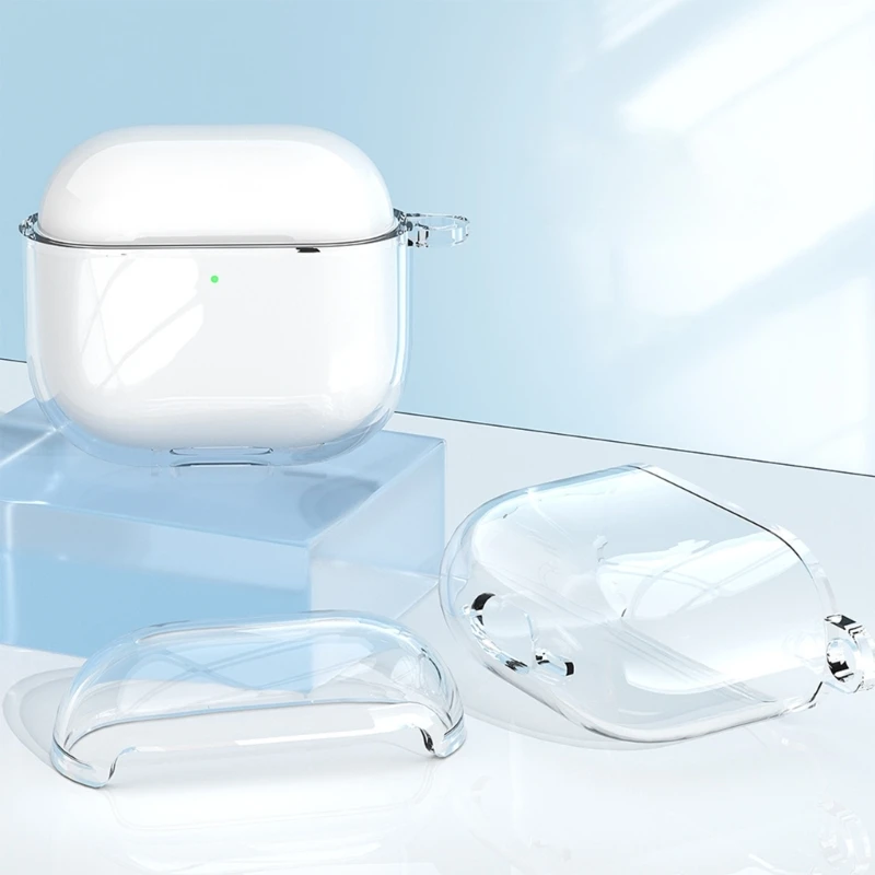 Krasbestendig TPU-oordopjeshoesje voor oortelefoon Hoge duidelijkheid, nauwkeurige pasvorm