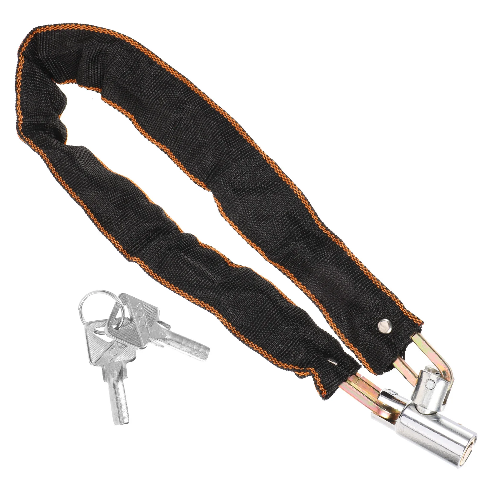 

Bicycle Lock Long Lasting 65cm Sturdy Chain Lock for Bike Motorcycles Scooters Anti Theft Waterproof Portable