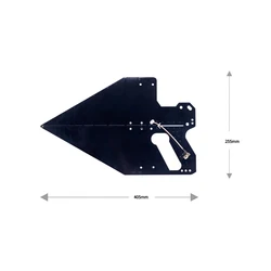 HTOOL HT8 Handheld Passive Log Periodic Antenna 0.1-12GHz,Direction Antenna for SA6 Analyzers,Highly Accurate,Gain 7~12dBi