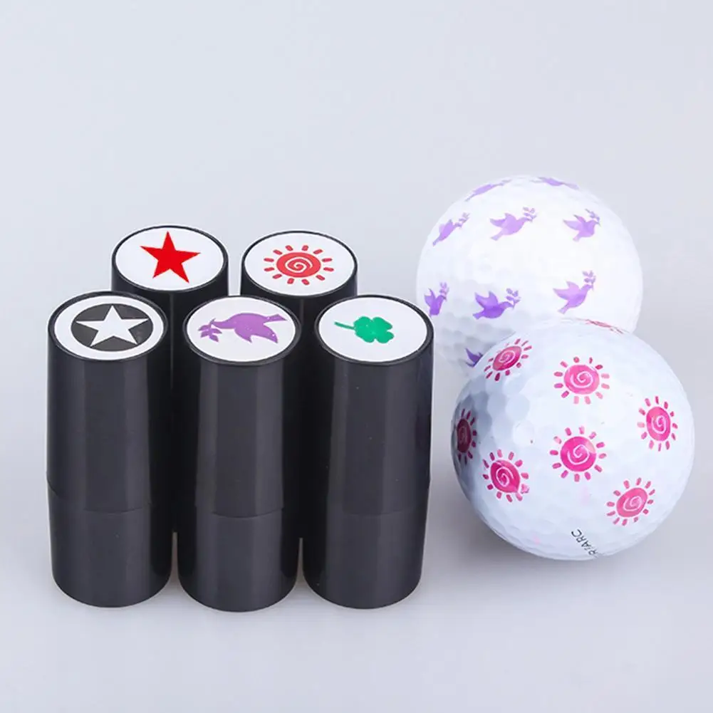 

Golf Ball Stamper Eagle Pattern Stamp Impression Seal Marker Quick-dry Plastic Multicolors Personalize Your Golf Balls