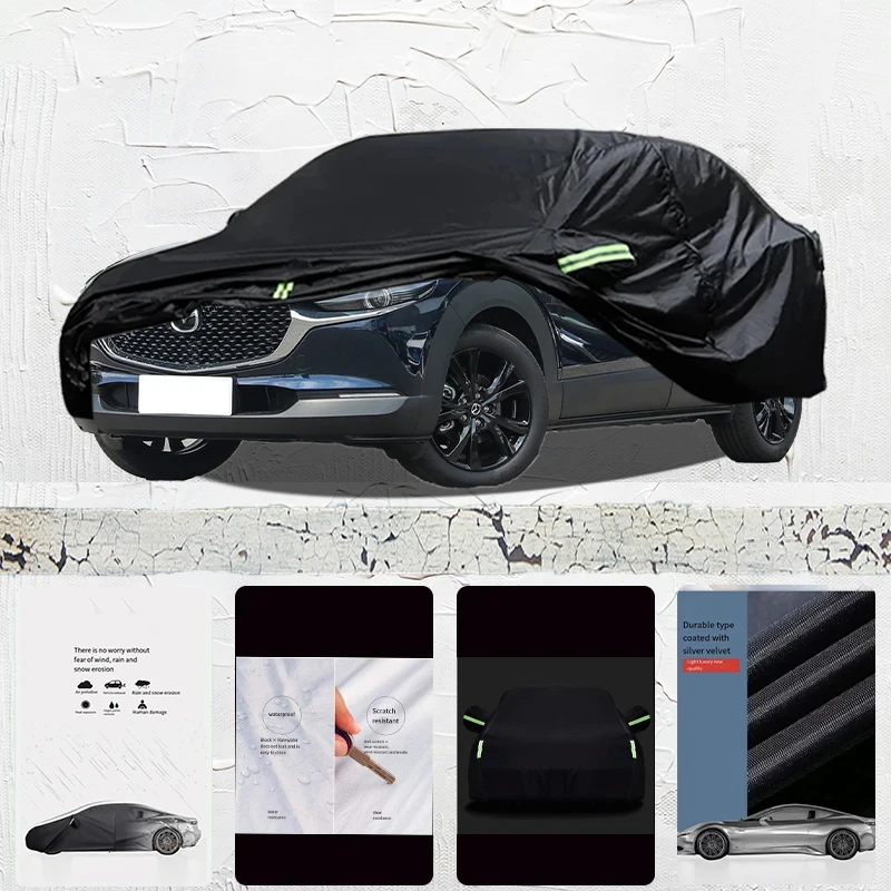 

For Mazda-CX-30 Auto Anti snow Anti dust Anti-uv Anti peeling paint And Anti Rainwater 210t Car cover protection