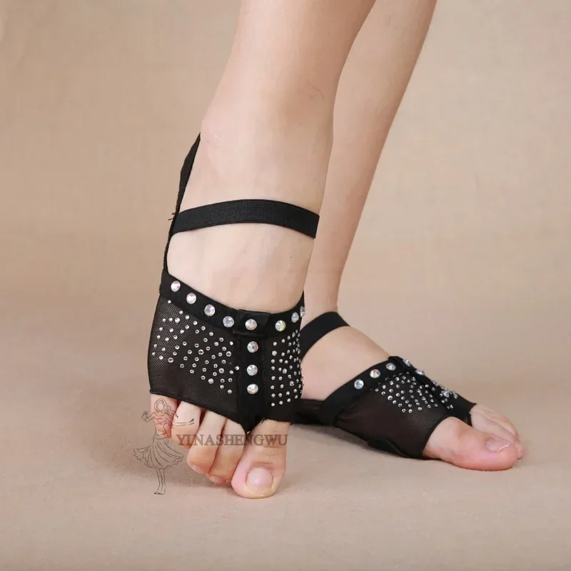 Ballet Dance Shoes Accessories Professional Ballet Flats Women Belly Dancing Foot thong Dance Socks Shoe Toe Pads