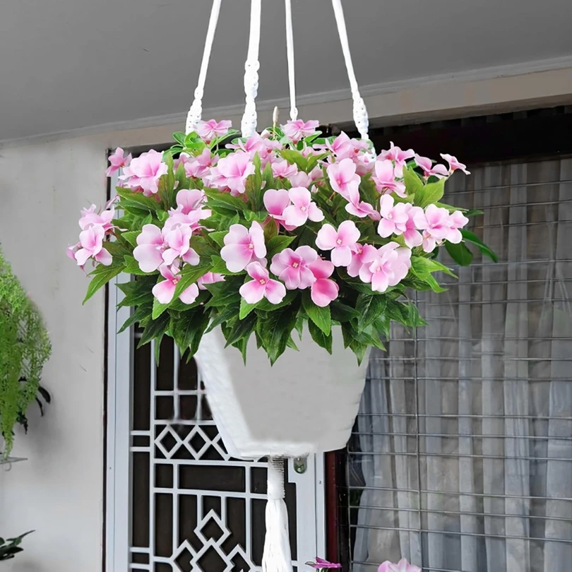 

1PC Silk Balsam Artificial Flowers Wedding Home Room Party Table Decor Wreath Bridal Bouquets Vases Photo Shooting Brief Artwork