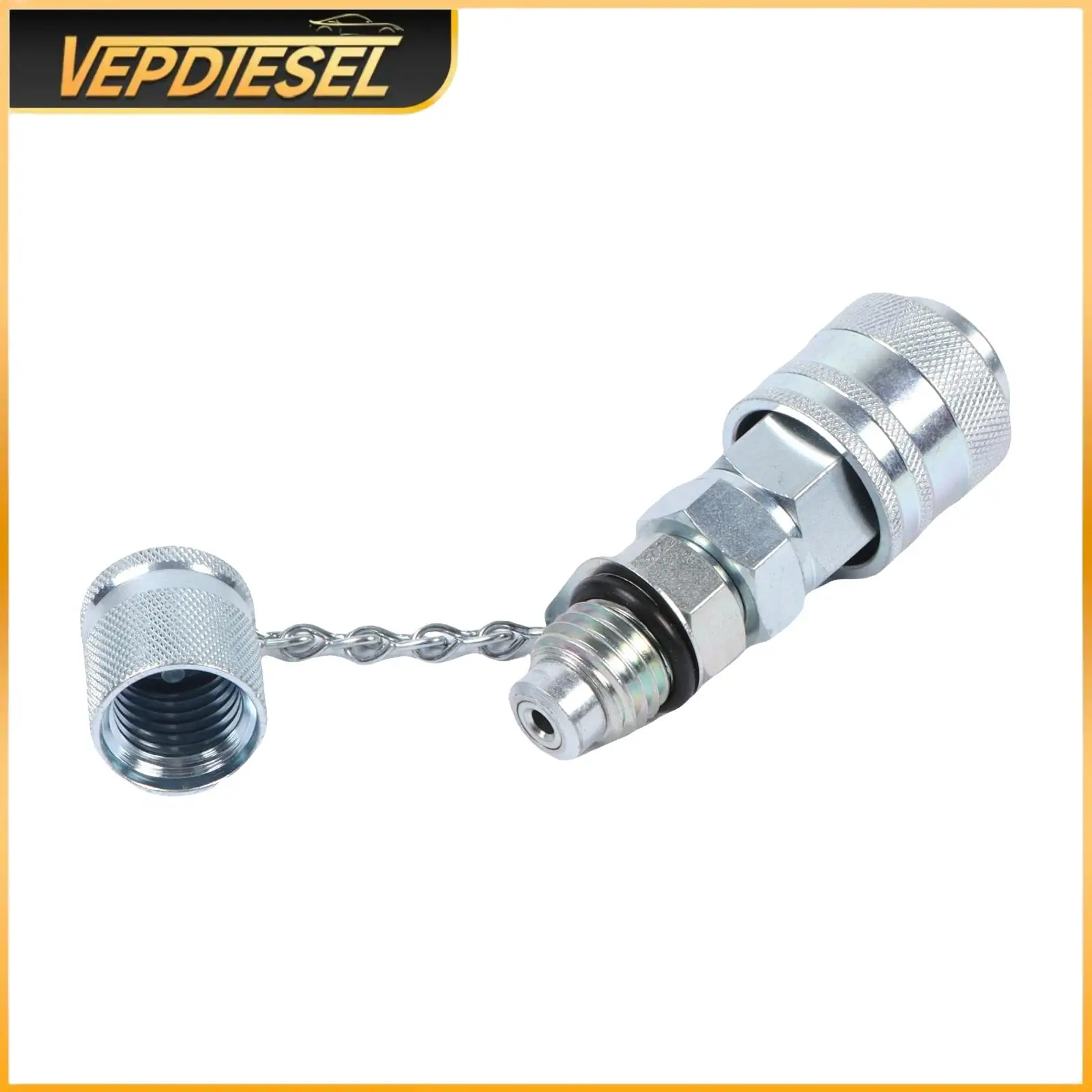 

1PC Hydraulic Pressure Test Coupling Kit for 6000PSI/400BAR Cat CASE John Deere PD Series Coupler Engine Replacement Parts