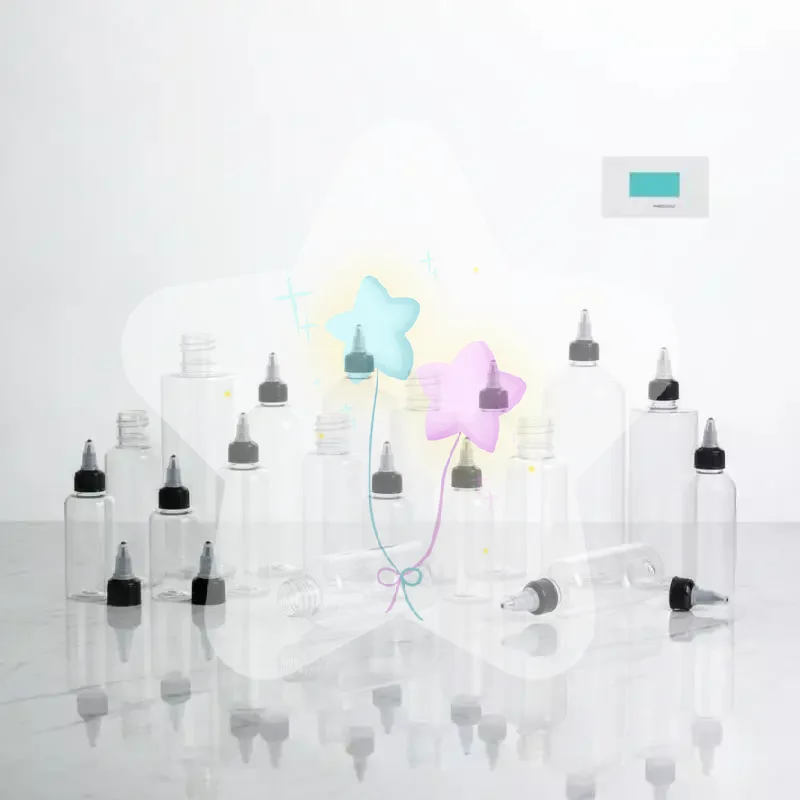 Food Safe Refillable Dropper Bottle Plastic PET 5ml-250ml 1PCS for Liquid Oil Serum Cosmetic Home & Travel Use