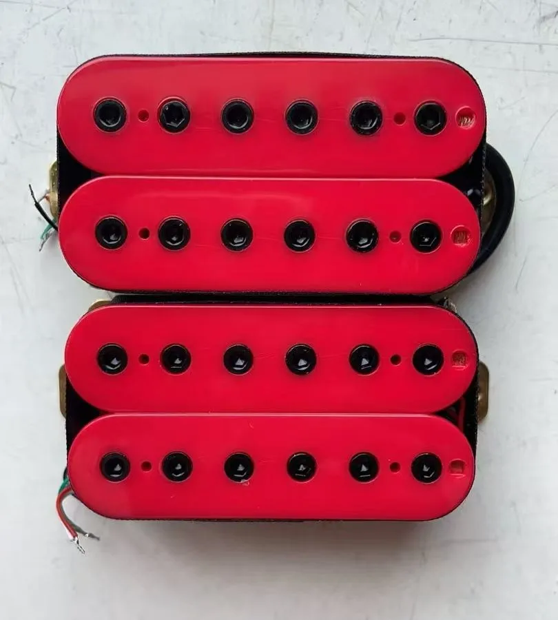 

Guitar Pickups Humbucker Neck And Bridge Electric Guitar Pickups Red 4C