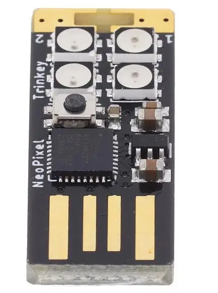

4870 Neo Trinkey - SAMD21 USB-ключ с 4 неопикселями