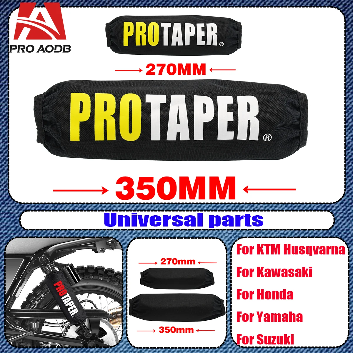 

Front Rear Shock Absorber Suspension Protector For Honda Yamaha YFZ ATMotorcycle Accessories Rear Shock Absorber 27cm 35cm