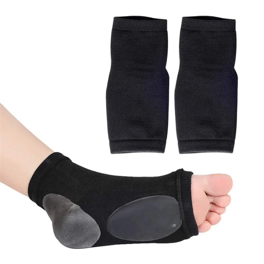 

Cushioned 2Pcs Heel Spurs Eases Swelling Flat Foot Elastic Gel Pad Plantar Socks Arch Socks Arch Support Sleeve Sports Socks