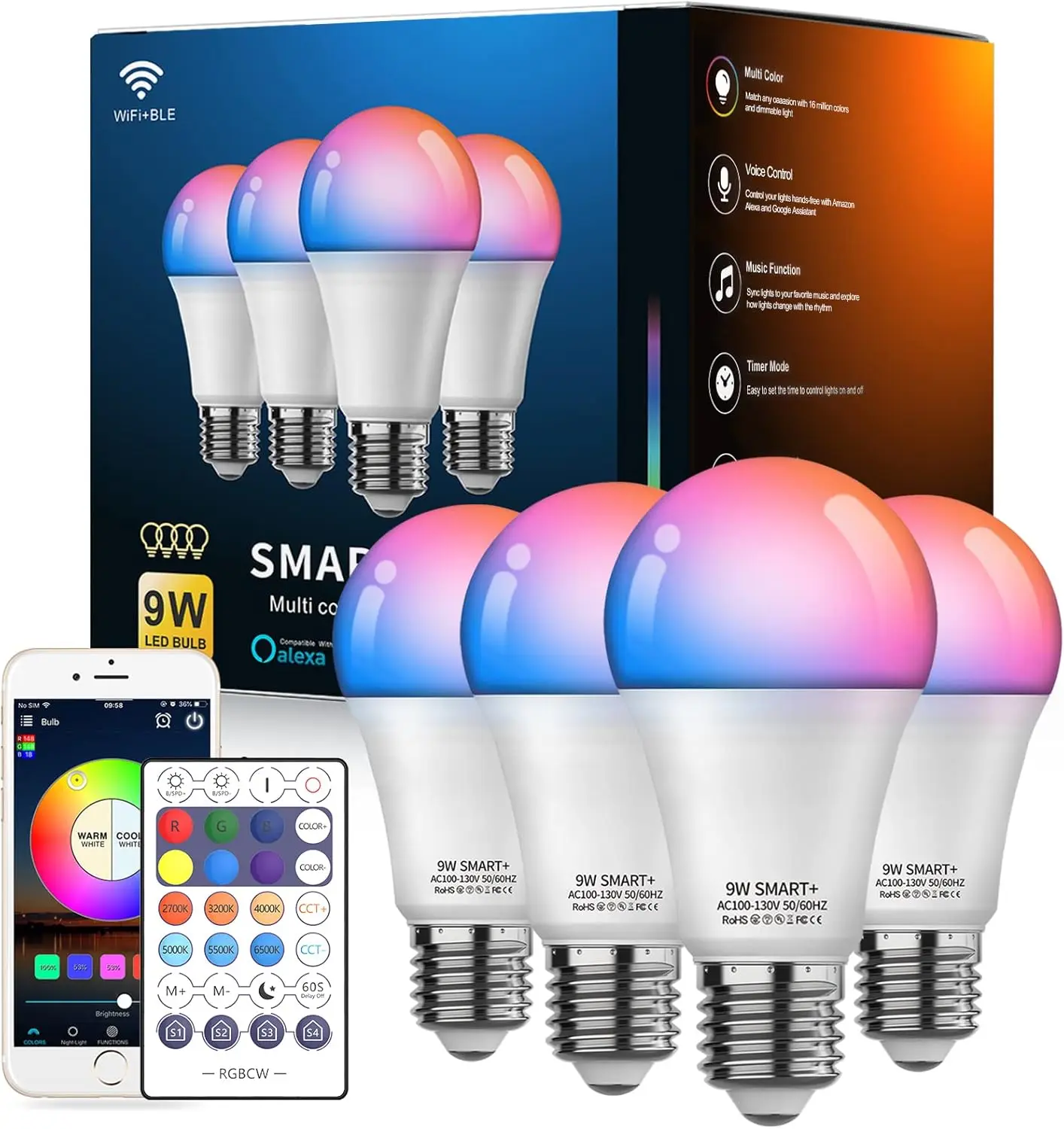 ampoule-led-10w-e26-rgbw-wi-fi-bluetooth-ampoules-intelligentes-avec-telecommande-alexa-google-app-a-intensite-variable-pour-la-decoration-de-la-piece-220v