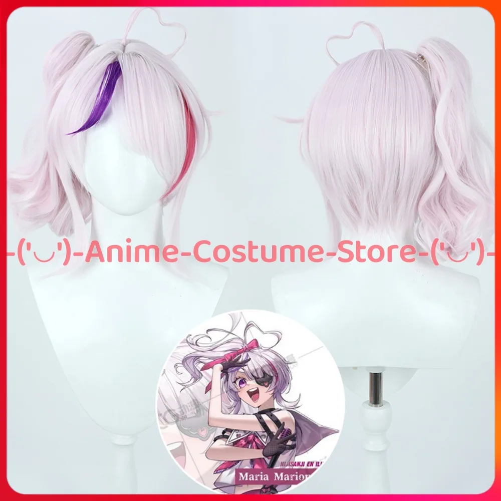 

VTuber Gen6 Мария Марионетка Косплей Парик Аниме Игровой Персонаж Хэллоуин Карнавальный Костюм Парики Термостойкие Синтетические Волосы
