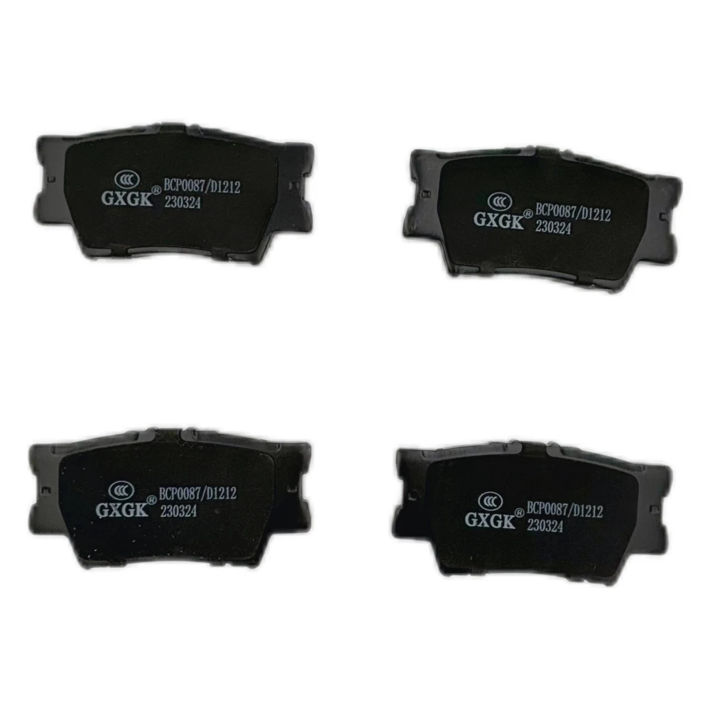 Rear Disc Brake Pads 04466-33160 D1212 For TOYOTA CAMRY XV40 XV50 RAV4 XA30 XA40 metal material Car Accessories