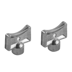 Key Exhaust Valve Key 2pcs 5×5mm Shatterproof Material Silver Square Socket Zinc Alloy For Standard Heating Valves