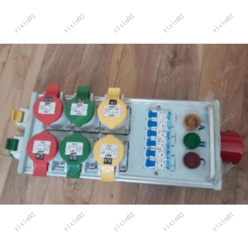 FuGe 16A 6-Way Electrical Junction Box LED Light Controller for Stage Celebration Lighting Control System