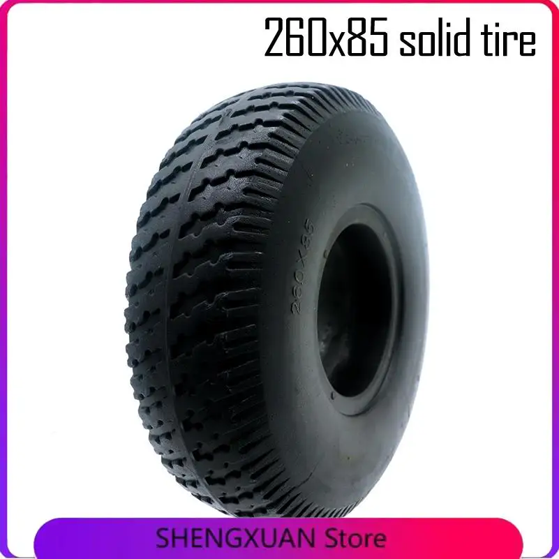 260X85 electric tricycle small handcart rubber solid tyre durable wear resistance