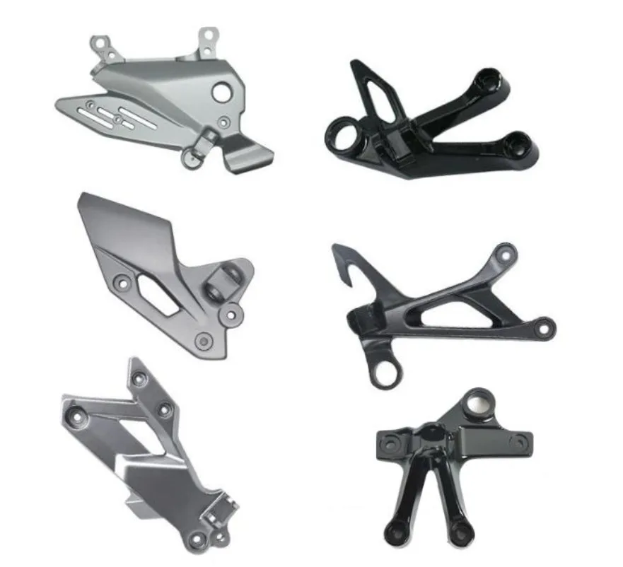 

GW250F DL250 GSX250R-A Front left and right pedals Rear footrest Installation Aluminum pedal bracket 1PC