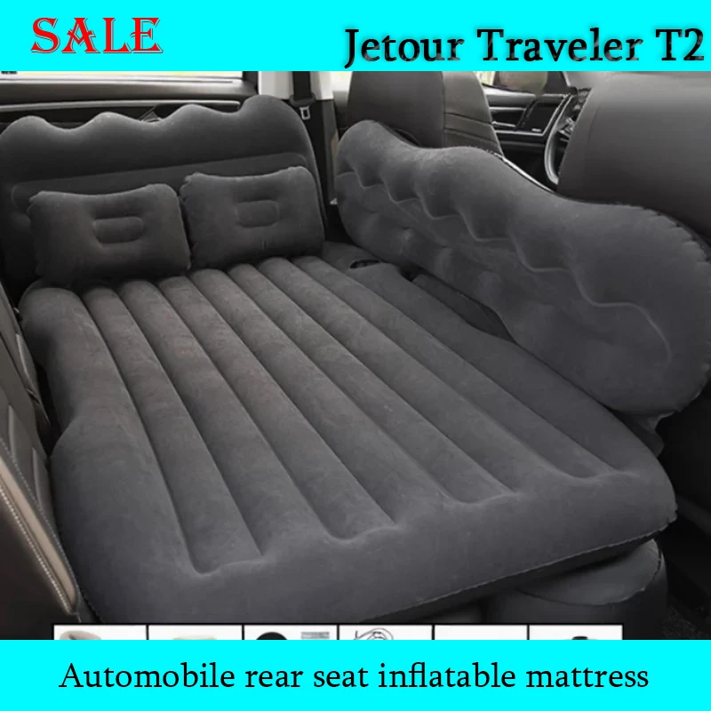 Fit for JETOUR Traveler T2 2023-2024Car Rear Seat Sleeping Pad Luggage Compartment Travel Inflatable Mattress Car Interior Parts