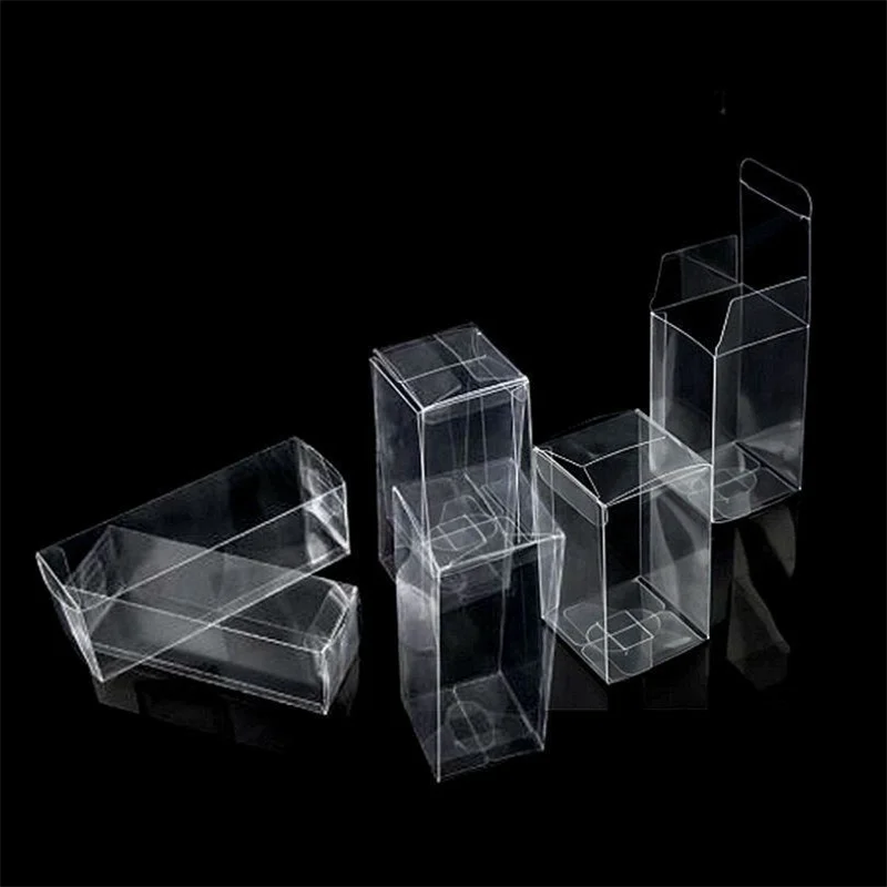 صندوق تعبئة بلاستيكي شفاف ، أحجام متعددة ، عالمي ، 5 من كلوريد البولي فينيل ، 6 ، 7 ، 10 #3