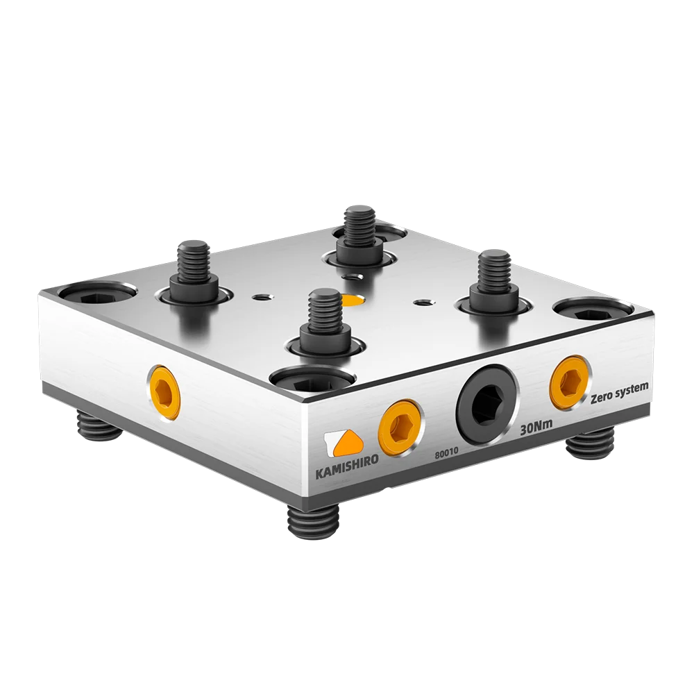 Kamishiro Precision Zero Point Clamping Modular Cnc Milling Machine Tools Self Centering Vise Zero Point Clamping System