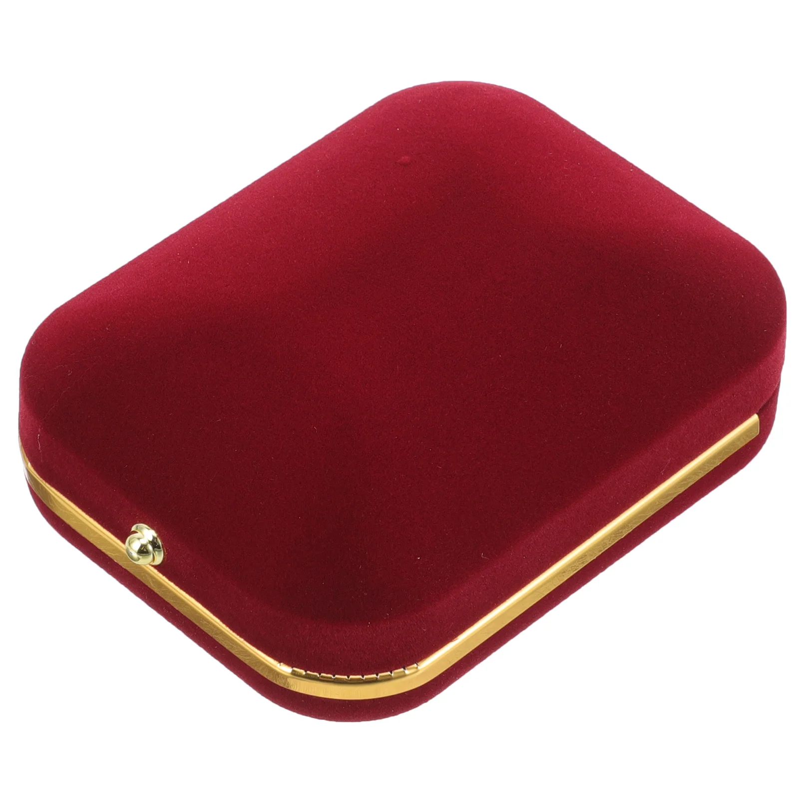 Jujube Red Pendant Box Earring Boxes for Jewelry Gift Necklaces Clothing Gifts Velvet Decorative with Lids