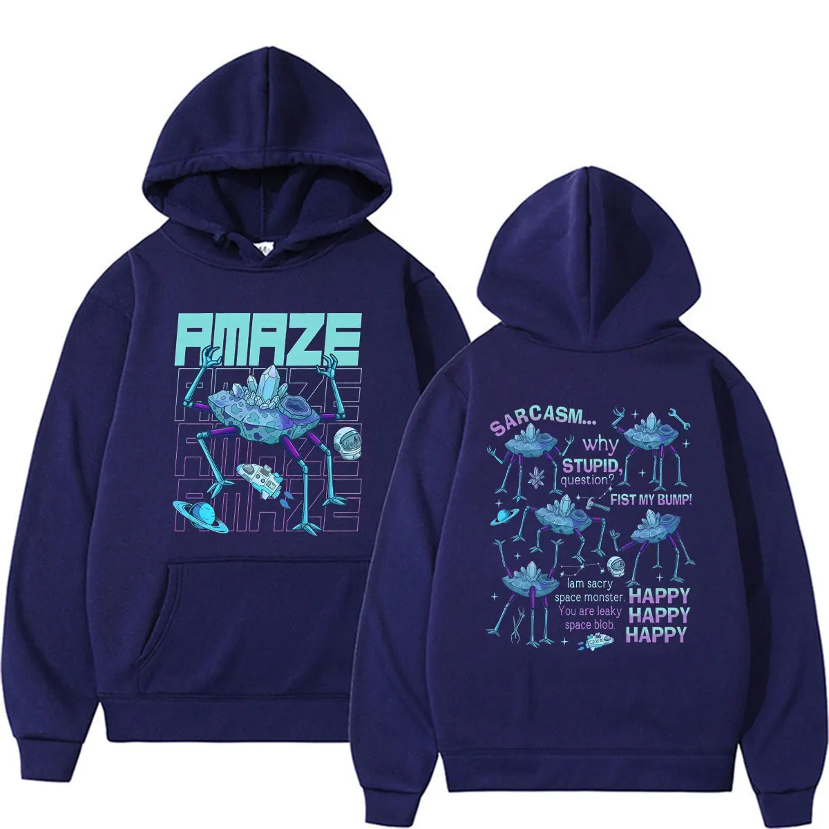 Funny Rocky Amaze Amaze Project Hail Mary Hoodies Men Women Retro Classic Fashion Sweatshirts Casual Oversized Hoodie Streetwear