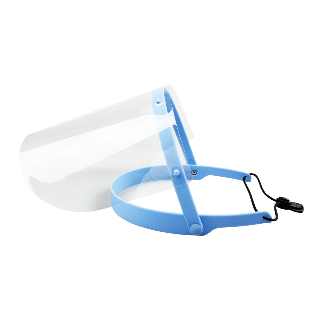 1set Detachable Dental Protective Face Shield Adjustable Anti-Fog Mask Transparent Smoke Oil Fog Proof Dustproof Face Mask Guard