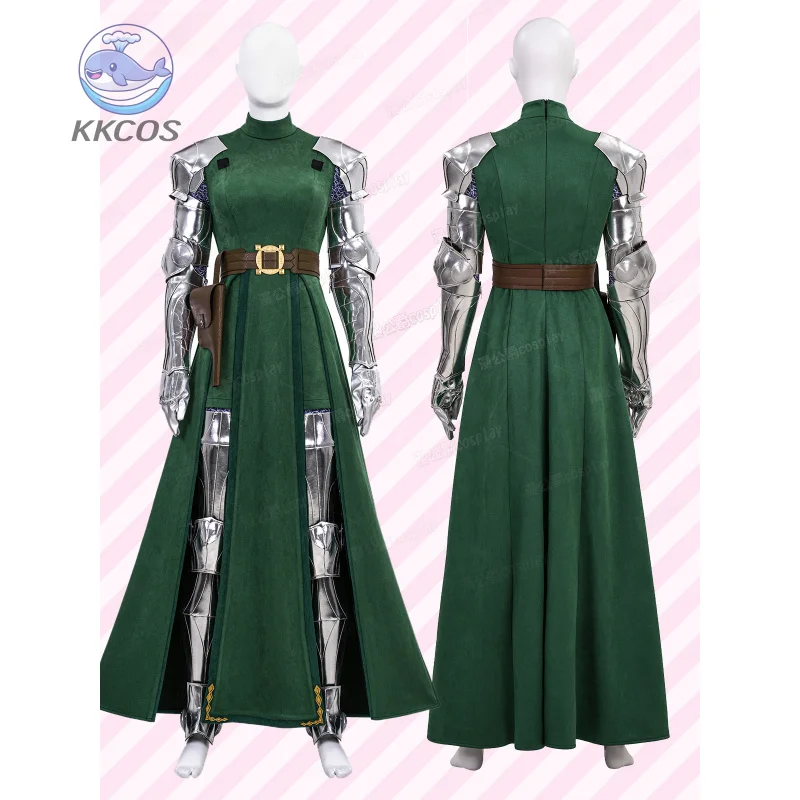 Gran oferta, disfraz de Doctor Doom doblado de género, mono femenino, traje de supervillano para películas occidentales, KKCos