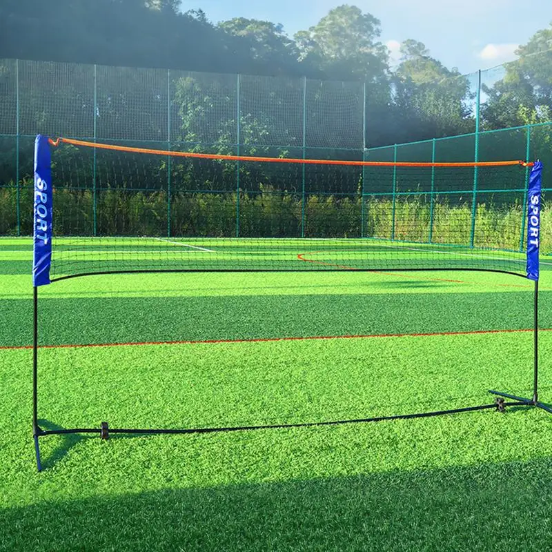 

Сетка для бадминтона для заднего двора, регулируемая высота, портативная спортивная сетка, аксессуар для теннисного двора, спортивная сетка для фитнеса, бадминтона