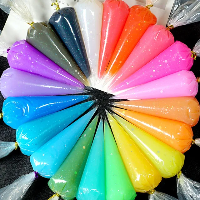 Najlepszy sztuczny klej kremowy przeciw zamarzaniu hurtownia Crystal Scintillation etui na telefon komórkowy materiał do majsterkowania ręcznie robione akcesoria 50ml