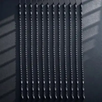 

12 Pcs Hand Saw Accessories Blade Sawing Spiral Blades Cutting U-shaped DIY Small 45 # Steel