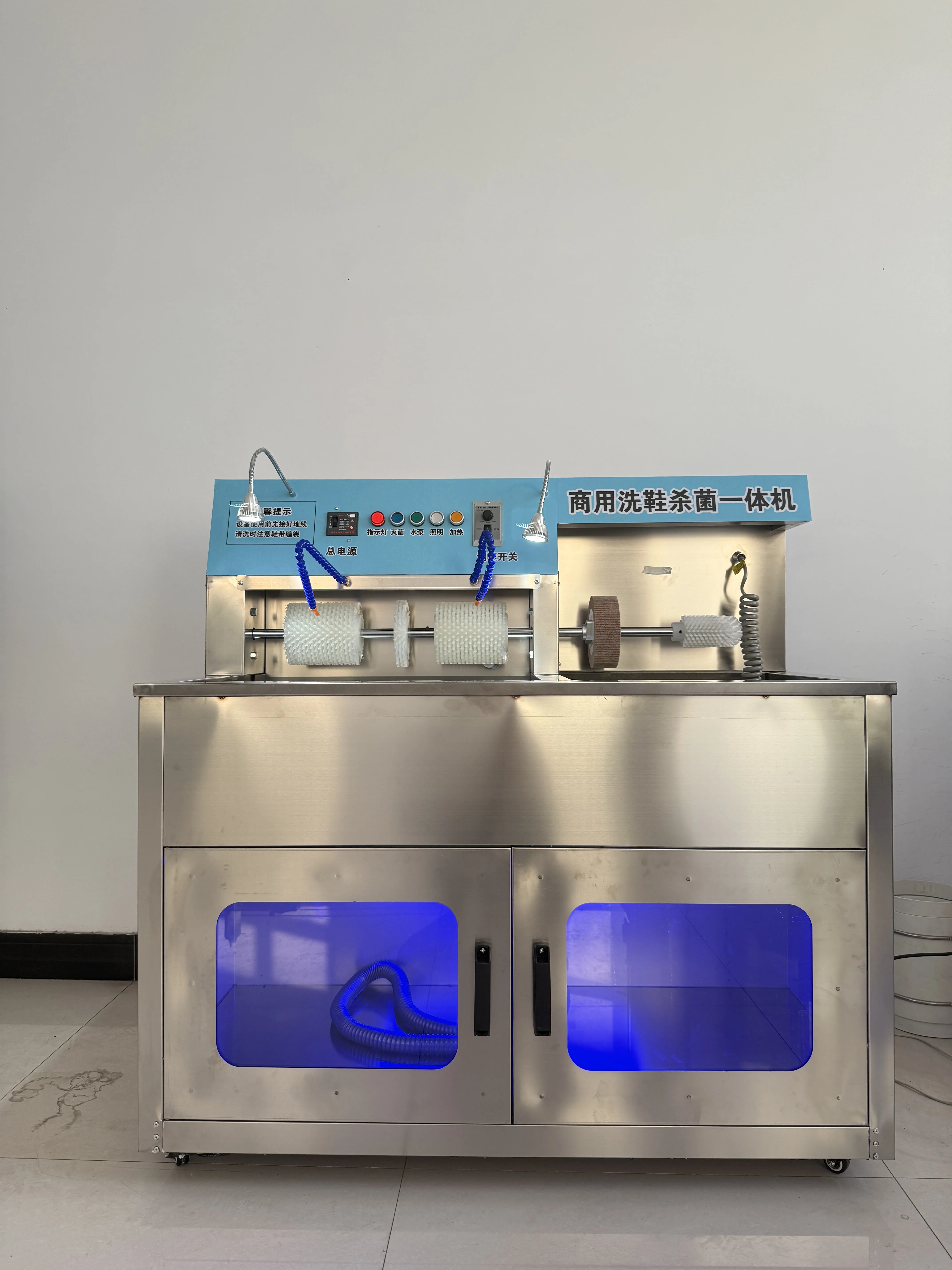 Professional Electric Shoe Washing Machine for Sneakers and Casual Shoes Automatic Footwear Cleaner for Laundry Shop Use Pro