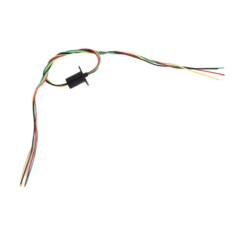WORTHOWN-Outer Diameter 12.5Mm 4CH 5A Wind Power Slip Ring Wind Collector Ring Conductive Rotary Connection Slipring