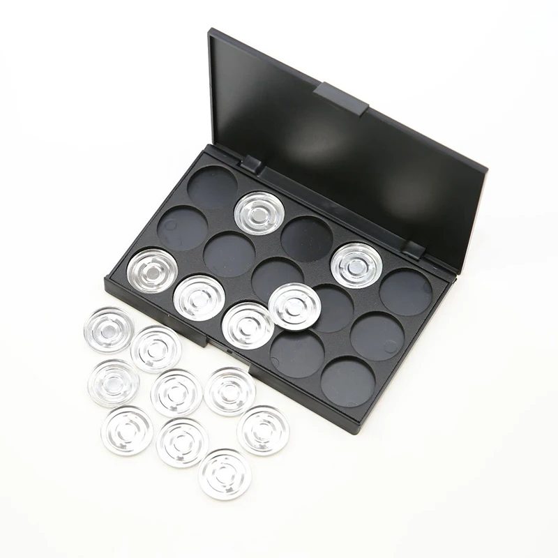 Professional Empty Magnetic Palette Holder Box For Eyeshadow Powder Blush Makeup Case