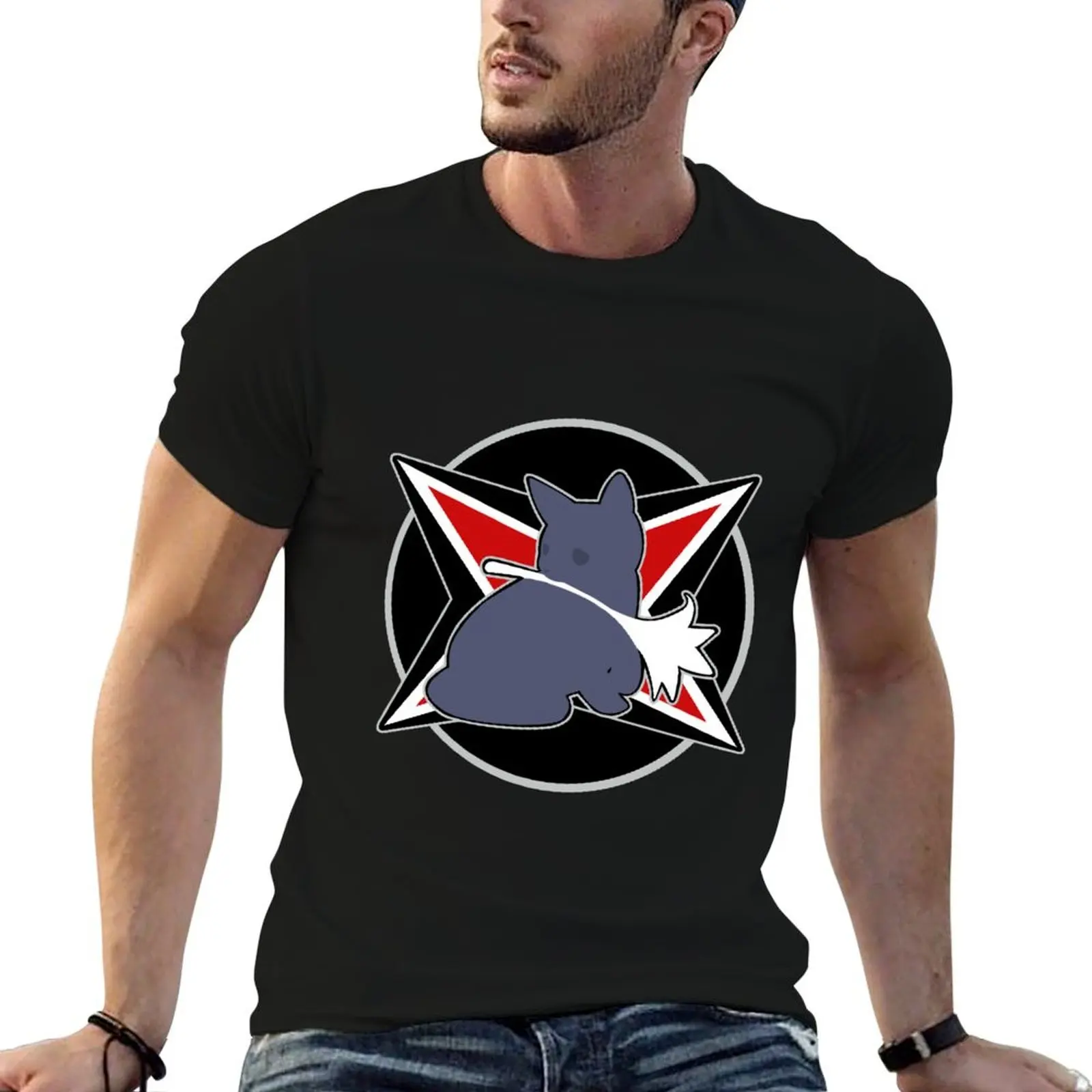 

T-Shirt cotton plain Litvyak man man black t-shirt for package V. Sanya designer t shirt