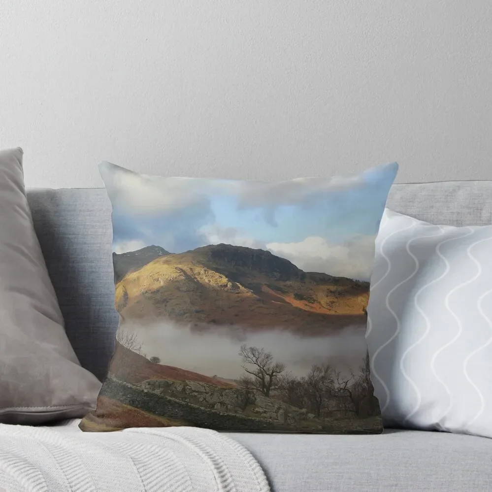 Little Langdale Valley Cumbria Throw Pillow New year christmas decorations for home 2024 pillowcases for sofa cushions Pillow