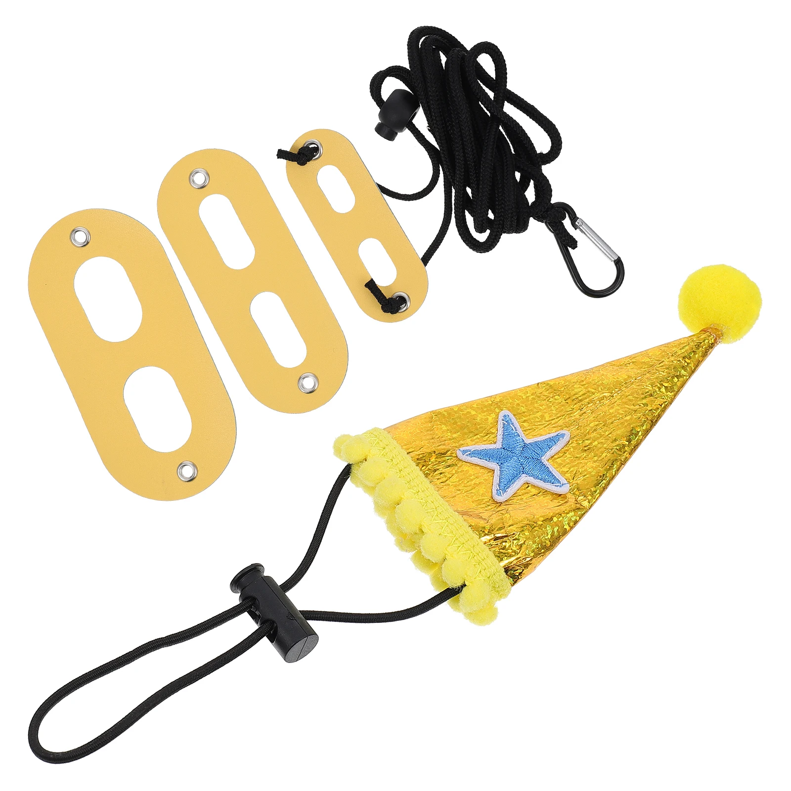 

Christmas Hat Leash for Lizards Gecko Dragons Hamsters Adjustable Elastic B Lightweight Halloween Pet Supplies