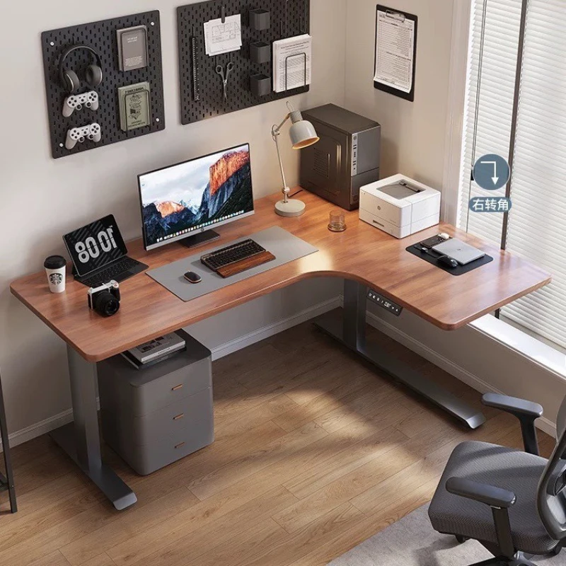 

Corner Electric Lifting Home Study Book Desk Corner Lifting Computer