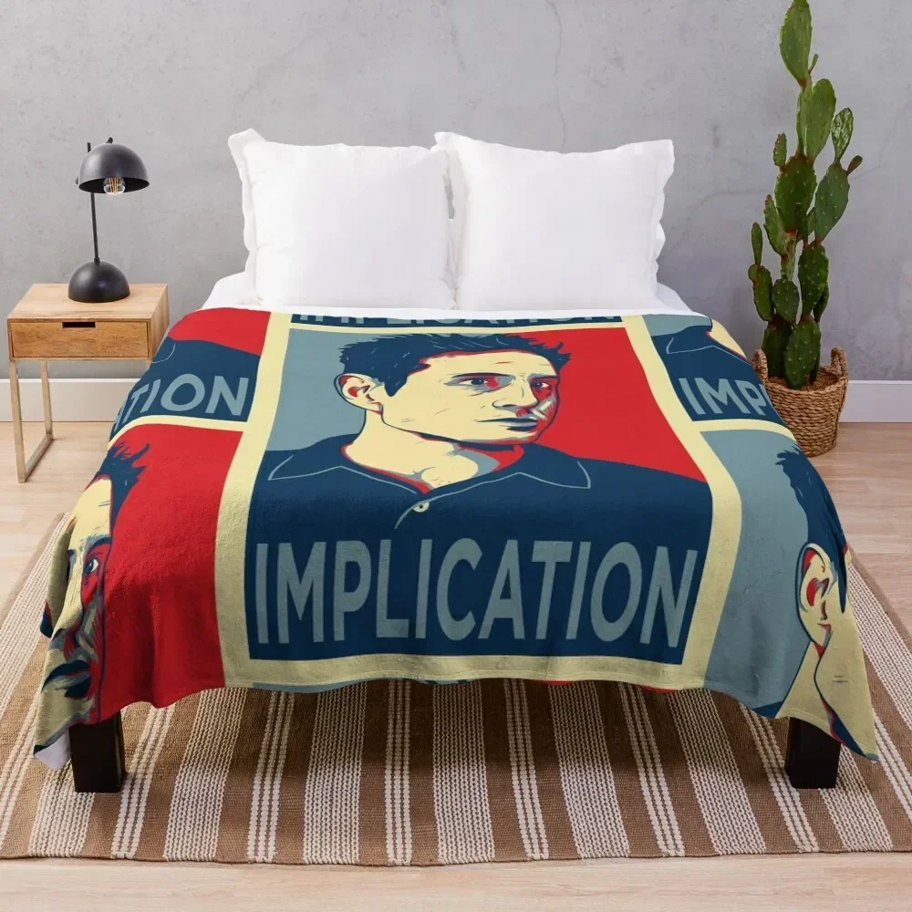 

Implication Throw Blanket Decorative Throw Thermals For Travel Flannel Fabric Blankets